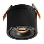 چراغ استوانه ای فکی توکار 12 وات گونای مدل یونیک
