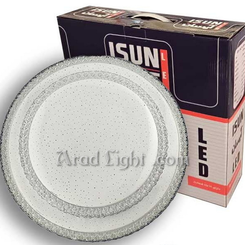 چراغ-سقفی-سه-حالته-طرح-کریستالی-آیسان-مدل-123.jpg چراغ سقفی سه حالته طرح کریستالی آیسان مدل 123 - تصویر 1